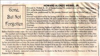 Weibel, HowardAlonzo,Jr